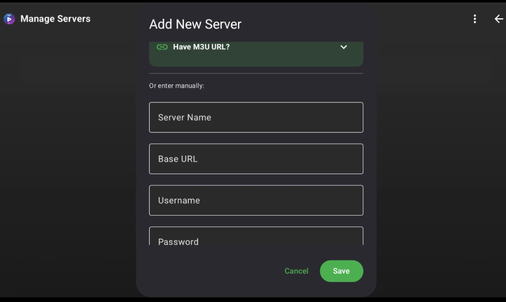 Login Screen